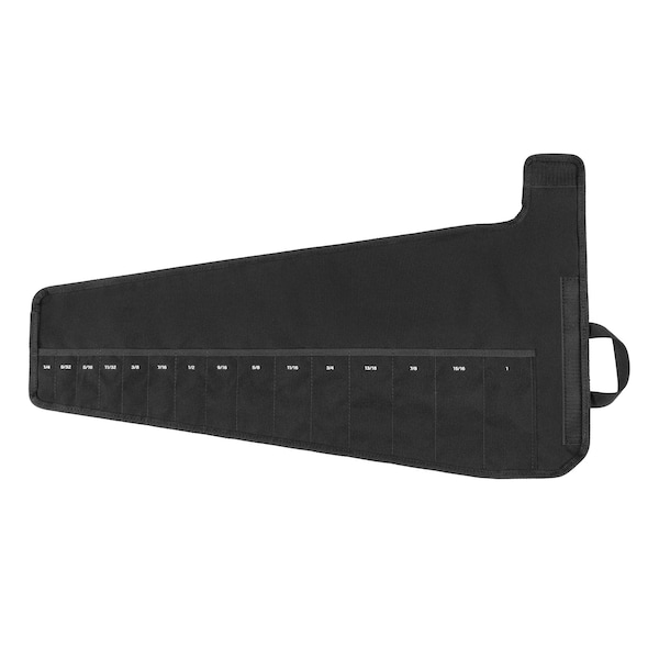 15-Tool 12-Point Ratcheting Combination Wrench Pouch (1/4-1 in.)